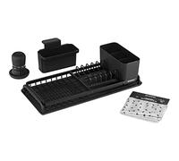 Brabantia Égouttoir vaisselle Set 4 pièces Gris foncé