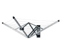 BRABANTIA Séchoir Wallfix - 24 m - Gris métallique