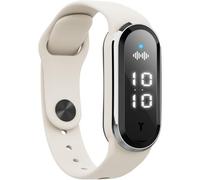 Bracelet Anti Moustique Blanc, Bracelet Anti-Moustique À Ultrasons, Bracelet Anti-Moustique Intelligent, Montre Électronique Anti-Moustique, Usb Rechargeable/Réutilisable, Adapté Aux Enfants Et Aux Ad
