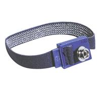 Bracelet antistatique (ESD) - BERNSTEIN - 9-342-1 - Noir - Bouton-pression 3 mm - Matière synthétique