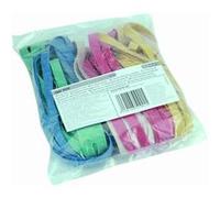 Bracelets Caoutchouc Croix Maped - Elastiques 190 mm, Sac de 25 bracelets G