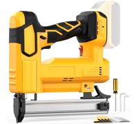 Brad Cloueuse sans fil pour batterie Dewalt 20 V (sans batterie), pistolet à ongles et agrafeuse, pistolet à ongles de calibre 18 avec 2000 clous pour bois, tapisserie, encadrement et bricolage