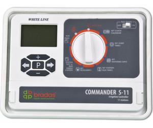 BRADAS Ordinateur d'irrigation, contrôleur électronique 11 sections WHITE LINE BR-WL-31S11