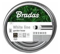 Tuyau d'arrosage WHITE LINE, 1/2', argent/blanc, 20 m