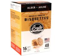 Bradley Lot de 48 bisquettes en aulne par Bradley Smoker