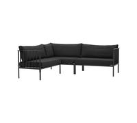 Brafab Canapé modulaire Upper coin Noir-teddy black