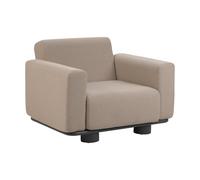 Brafab Fauteuil Bolster Anthracite-teddy beige