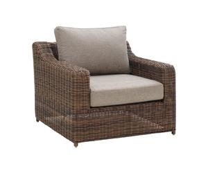 Brafab Fauteuil Glendon Dark Brown-soft moose