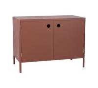 Brafab Meuble bas de cuisine extérieure Kelia Zin red. 121x91x64 cm