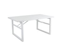 Brafab Table à manger Vevi Blanc 160 cm