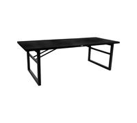 Brafab Table à manger Vevi Noir 230 cm