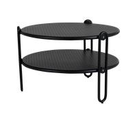 Brafab Table basse Blixt Noir Ø65 cm