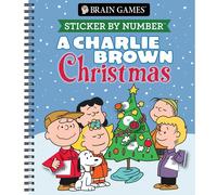 Brain Games - Sticker By Number: A Charlie Brown Christmas