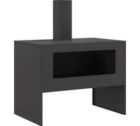 Braise Noir 80 x 50 x 96 cm Acier laminé à froid