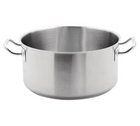 Casserole Vogue en acier inoxydable 12,5 L