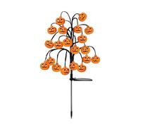 Branche lumineuse solaire avec 20 LED pour jardin, terrasse, lampe d'extérieur étanche pour fête d'Halloween, lanterne en acier inoxydable robuste comme éclairage festif, lampe solaire à économie
