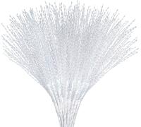 Branches de Noël artificielles Décoration 20 pièces 67cm couleur opale