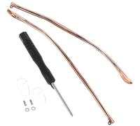 Branches Métal Lunettes Universelles de Remplacement Paire Cristal | Branche de Lunette de Rechange, Accessoires de Réparation de Lunettes, Parties de Lunettes