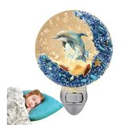 Branchez la lumière de l'océan, Veilleuse mignonne sur le thème de l’océan, Lumière animale de coquillage d’étoile de mer vintage, thème d’océan nautique pour l’escalier de chambre à coucher, décor à