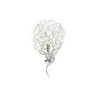Brand van Egmond Hollywood Wall Wandleuchte, largeur 30cm, nickel, tronc sur la droite