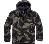 Brandit Teddyfleece Worker Veste, Camouflage sombre, Taille XL