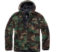 Brandit Teddyfleece Worker Veste, Forêt, Taille L