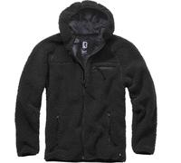 Brandit Teddyfleece Worker Veste, noir, Taille 3XL