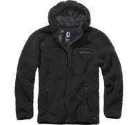 Brandit Veste Teddyfleece Worker Jacket en noir 3XL