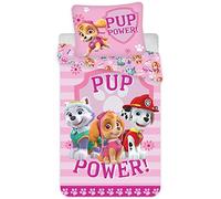 BrandMac - ApS Paw - Patrol - Parure de lit pour enfant - Housse de couette - 100 x 135, 40 x 60 cm - Literie pour petits enfants, filles