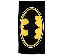 BrandMac Batman Serviette de Plage et de Bain 70x140 cm, 100% Coton | Serviette de Bain et de Natation Douce et absorbante pour Enfants | Idéale pour la Plage, Le Bain et la Piscine
