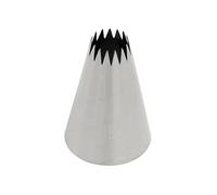 BrandNewCake® Douille Pâtisserie Étoile Ouverte #8B - Embout en Acier Inoxydable - Décoration de Gâteaux - Accessoire de Pâtisserie