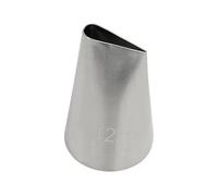 BrandNewCake® Douille Pétale #125 - Inox - Douille de Décoration - Idéal pour Décorer Gâteaux et Pâtisseries