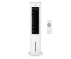 Brandson : climatiseur à eau, ventilateur colonne avec télécommande, climatiseur par évaporation, combiné ventilateur-climatiseur, 55 W, 5 L, 3 modes, minuterie, ventilateur, ventilateurs et climatise