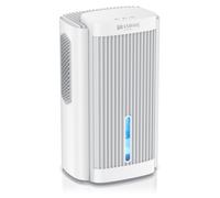 Brandson Déshumidificateur d'air électrique, déshumidificateur d'ambiance, petit & silencieux, réservoir d'eau 2000 ml, pour pièces de 20 m³, déshumidification 0,6 l/jour, réservoir 0,6 l, déshumidifi