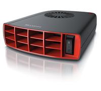 Brandson Radiateur soufflant 1400W, chauffage d'intérieur, chauffage mobile de voiture, voiture, protection contre la surchauffe, dégivrage chauffage d'appoint, noir/rouge