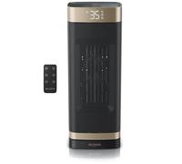 Brandson - Radiateur soufflant économe en énergie silencieux - oscillation - avec télécommande - lauréat du prix - mode ECO - 2 niveaux - minuterie - chauffage céramique heater - salle de bain salon