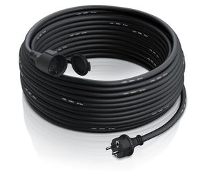 Brandson Rallonge Schuko pour l'extérieur 3500 W Câble électrique pour l'extérieur / IP44 - 40m