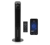 Brandson Refroidisseur d'air mobile avec refroidissement de l'eau, refroidisseur évaporatif, réservoir d'eau de 3,5L, climatiseur, 60W, WIFI humidificateur d'air, moteur ECO DC, extrêmement silencieux