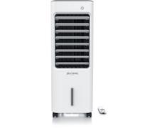 Brandson Ventilateur combiné, refroidisseur d'air mobile, refroidissement par eau, réservoir d'eau de 5L, climatisation, 50W, blanc