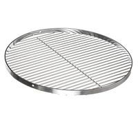 Brandsseller Grille de barbecue ronde Ø 80 cm en acier inoxydable AISI 201 - Grille alimentaire pour barbecue pivotant, brasero & barbecue boule - résistante à la corrosion