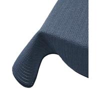 Brandsseller Nappe de Jardin 130x160 cm Nappe avec Passepoil Outdoor Nappe rectangulaire Mousse Souple pour Jardin, Terrasse, Balcon résistant aux intempéries antidérapant - Bleu