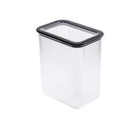 BranQ Home essential Neroli Récipient universel avec couvercle pour conserver des aliments tels que la farine, les céréales, le sucre et plus encore, en plastique sans BPA, 2,33 l