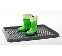 BranQ - Home essential Range-Chaussures en Plastique PP Anthracite 54 x 38,5 x 3 cm