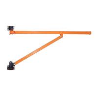 Bras Cadre Durable de Levage Palan électrique rapide 220V, petite décoration de la maison, support de colonne de grue de levage(Small stand 1.2m)