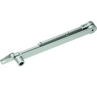 Bras d'arrêt à crans Dorma pour TS 71 / TS 72 sans coupure couleur argent - 22002501