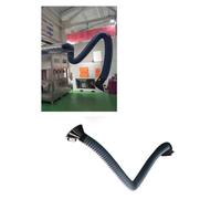 Bras d'aspiration industriel 360° flexible avec hotte