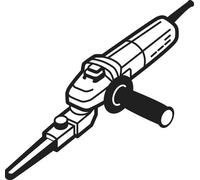 Bras de contact pour coins (forme en V) pour lime électrique