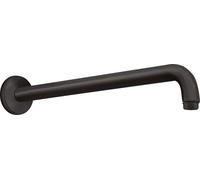 bras de douche 389 mm, 27413670, Couleur: noir mat