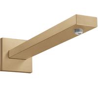 Bras de douche à main Karree 389 mm, 27694140, Couleur: bronze brossé
