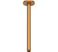Duravit - Bras de douche de plafond, 30 cm, bronze brossé UV0670026004